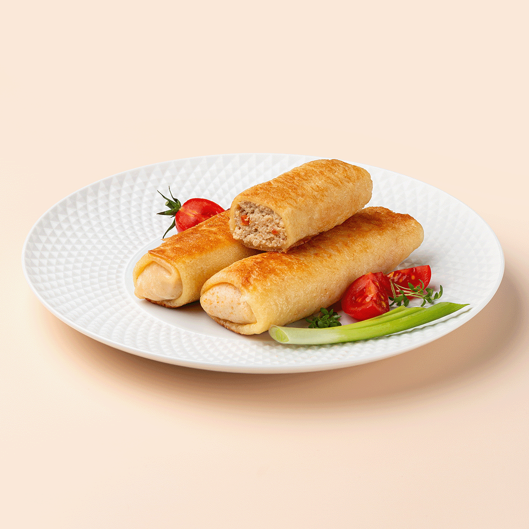 Блинчики c индейкой 3 шт